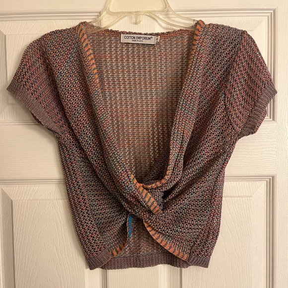 Cotton Emporium Tops - NWOT Cotton Emporium Knit Twist Top